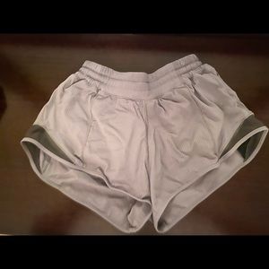 Gray Lululemon shorts